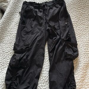 Lululemon Athletica Black Track Pants Relaxed Fit